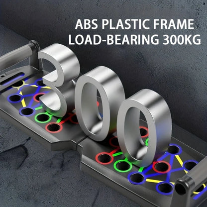 Transform Your Workout with the Portable Multifunctional Push-Up Board Set - Ideal for Strength Training and Body Sculpting